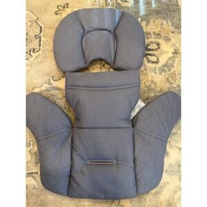 Nuna PIPA Series Newborn Insert For Car Seat Organic Cotton Gray 2 Piece NEW